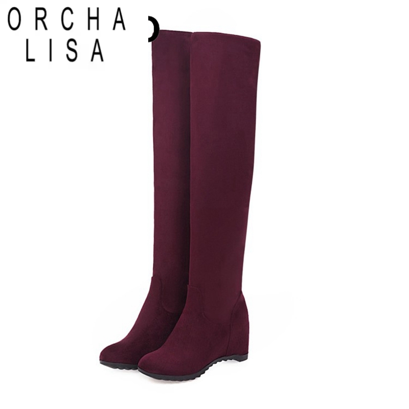 Riding Boot Short - ORCHA LISA الخريف الشتاء المرأة موضة