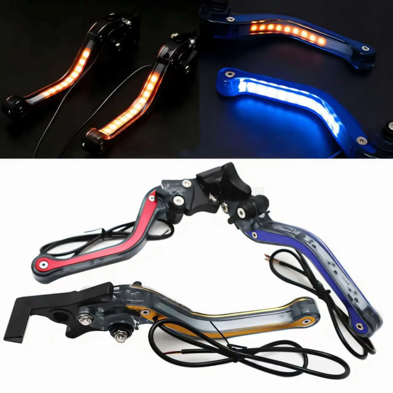 Motorcycle Gear Lever Extender - 1 زوج العالمي للدراجات النارية تعديل