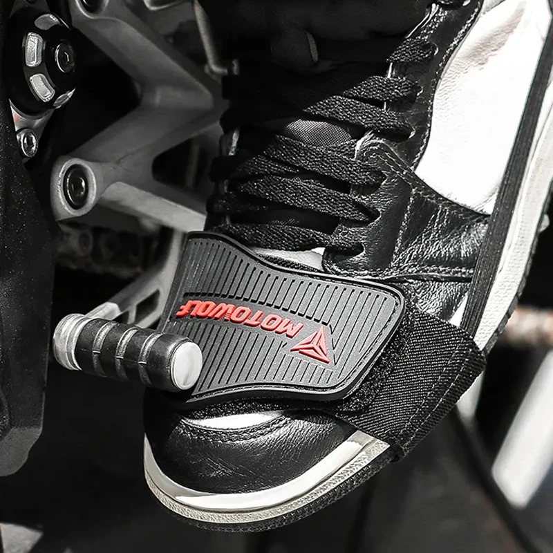 أحذية دراجة نارية حماية والعتا - مراجعة Motorcycle Gear Lever Extender وسعره