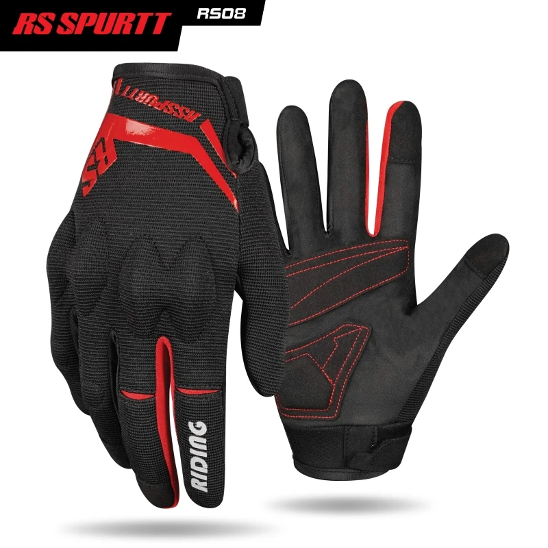ترقية الصيف الرجال النساء دراج - مراجعة Motorcycle Gear Gloves وسعره