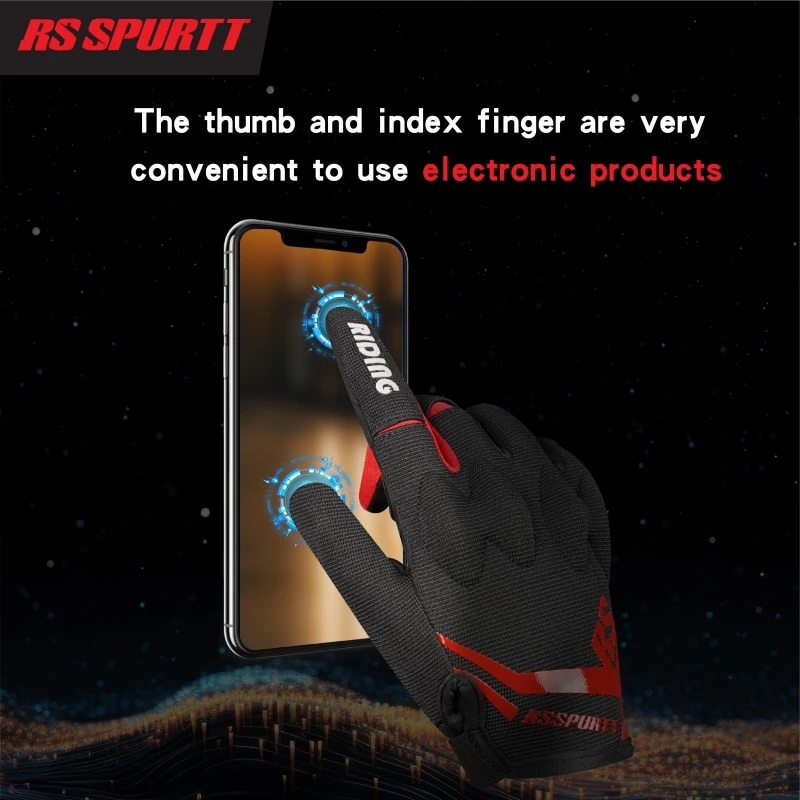 ترقية الصيف الرجال النساء دراج - مراجعة Motorcycle Gear Gloves وسعره