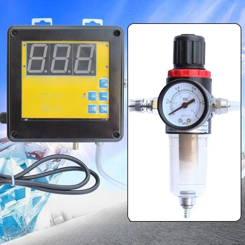 منفاخ إطارات السيارة الأوتومات - مراجعة Tyre Pressure Gauge وسعره
