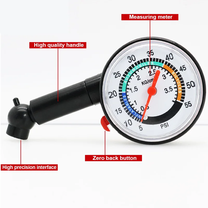 مقياس ضغط إطارات السيارات عالي - مراجعة Tyre Pressure Gauge وسعره