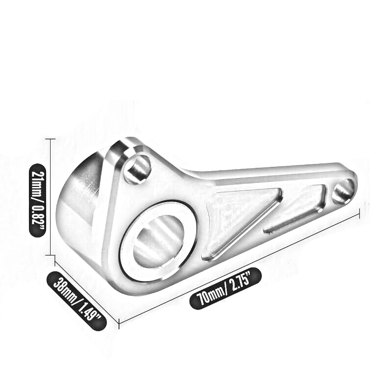 دعامة عمود تغيير السرعة الأيسر - مراجعة Motorcycle Gear Lever Extender وسعره