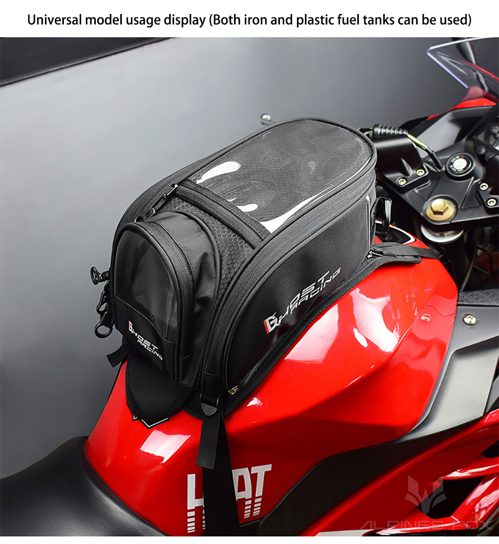 حقيبة خزان وقود للدراجات النار - مراجعة Motorcycle Gear Wardrobe وسعره