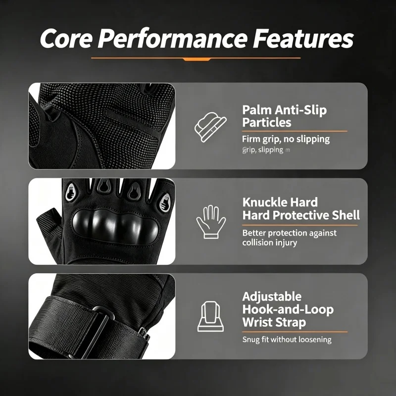قفازات أمان وحماية لدراجات TRI - مراجعة Motorcycle Gear Gloves وسعره