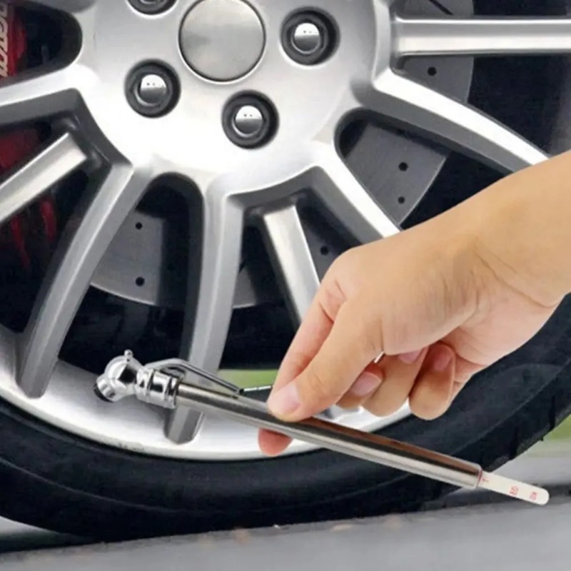 العالمي الإطارات اختبار ضغط ال - مراجعة Tyre Pressure Gauge وسعره