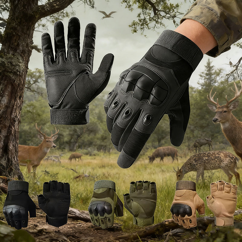 قفازات تكتيكية للدراجات الناري - مراجعة Motorcycle Gear Gloves وسعره