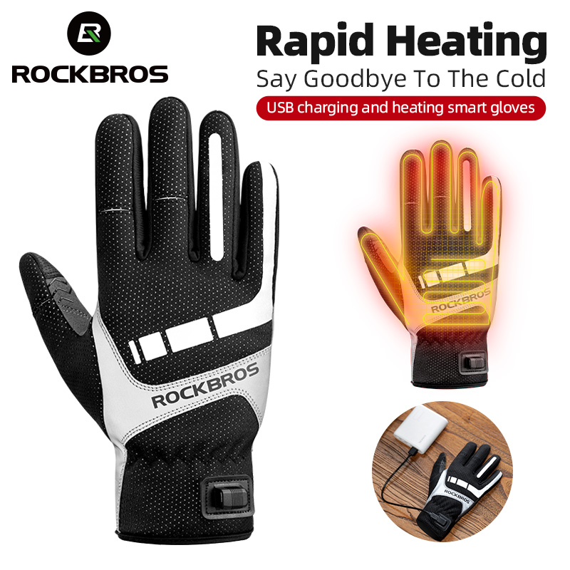 ROCKBROS قفاز الشتاء الساخن قف - مراجعة Motorcycle Gear Gloves وسعره