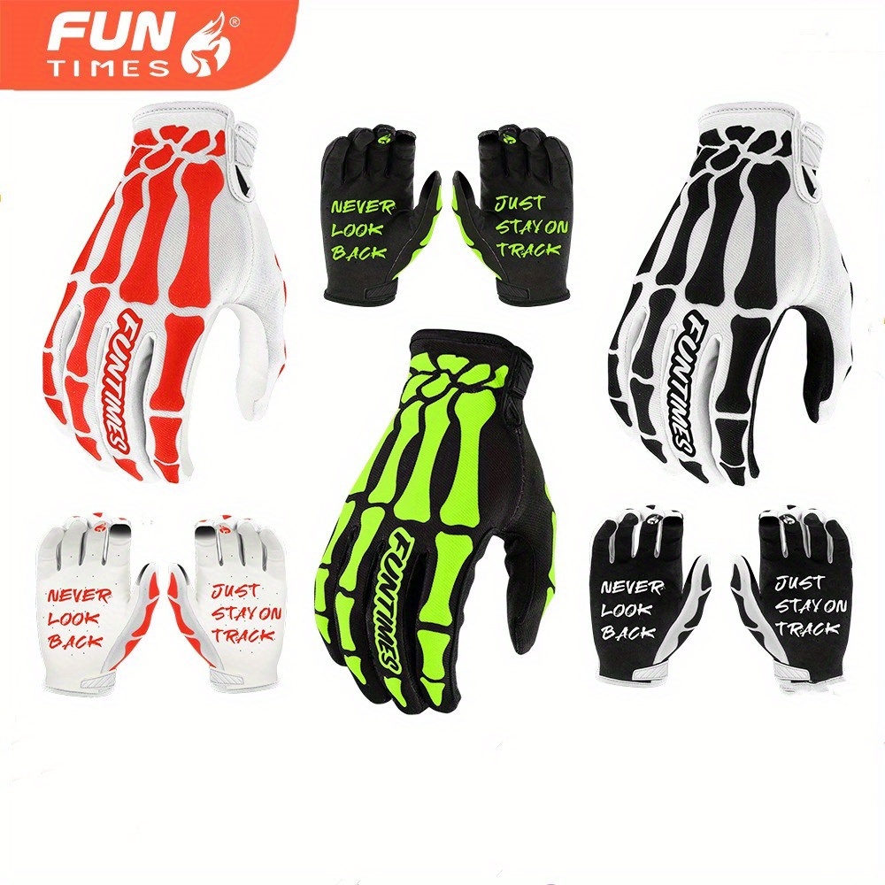 FUNTIMES قفازات الركوب الجديدة - مراجعة Motorcycle Gear Gloves وسعره
