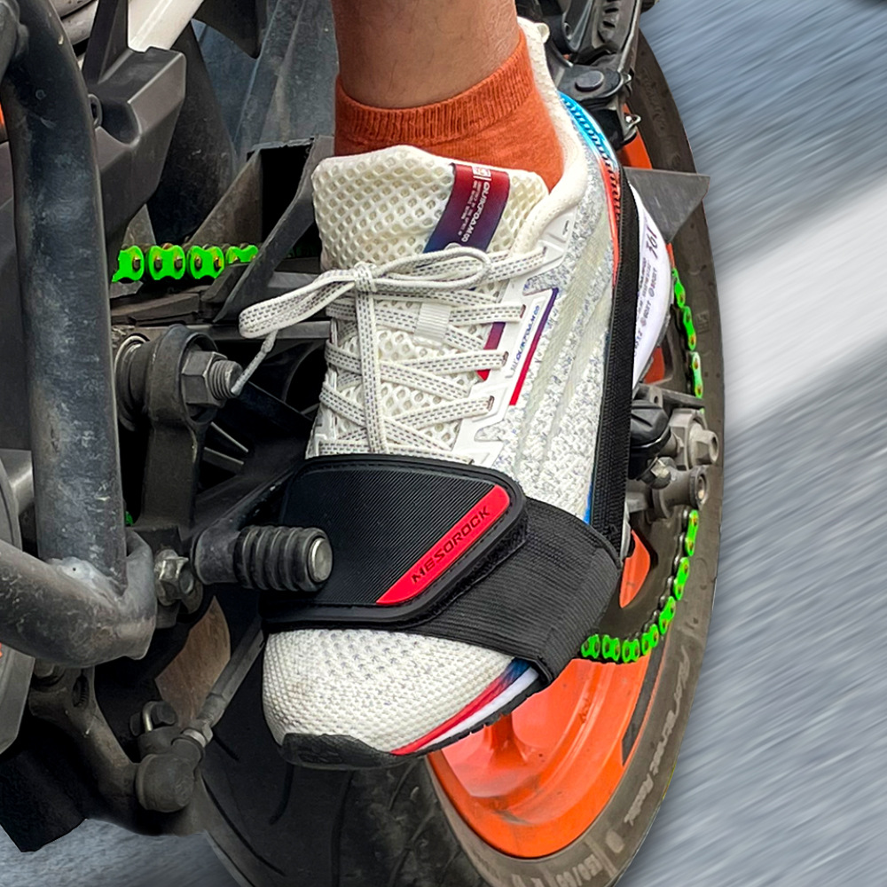 غطاء حذاء ناقل الحركة لعتاد ال - مراجعة Motorcycle Gear Lever Extender وسعره