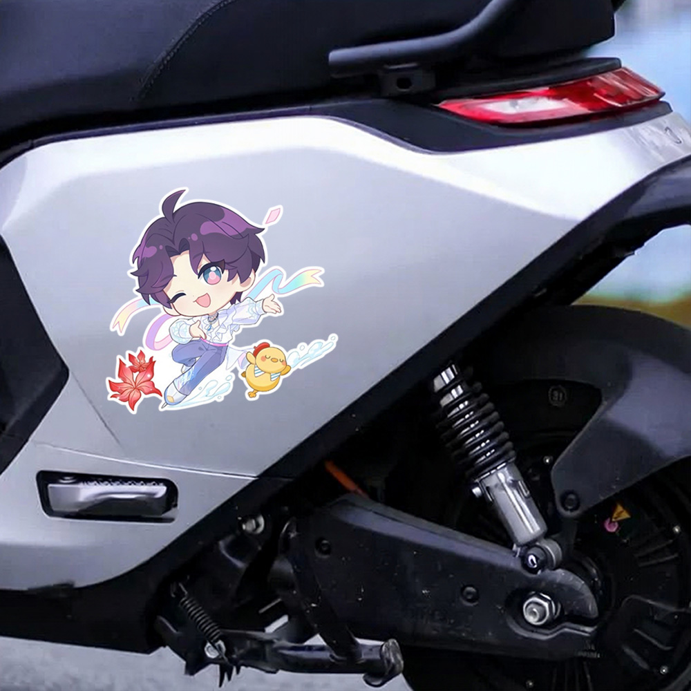 ملصقات سيارات كرتونية لطيفة من - مراجعة Motorcycle Gear Auto وسعره